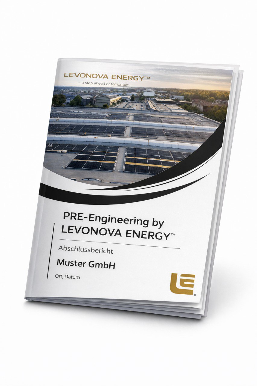 3D-Visual des PRE-Engineering Abschlussberichts von LEVONOVA ENERGY